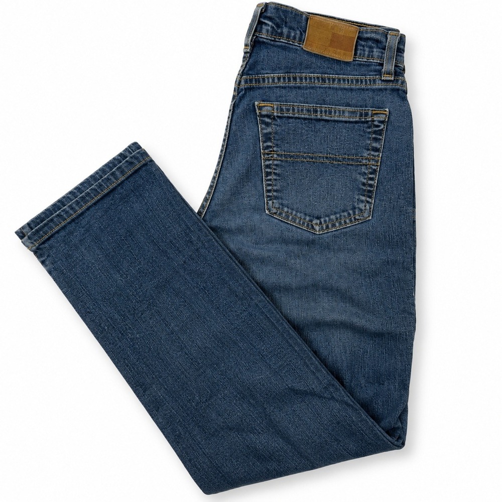 Tommy Hilfiger Hipster Jeans Womens Size 4 Blue Straight Leg Denim Pants